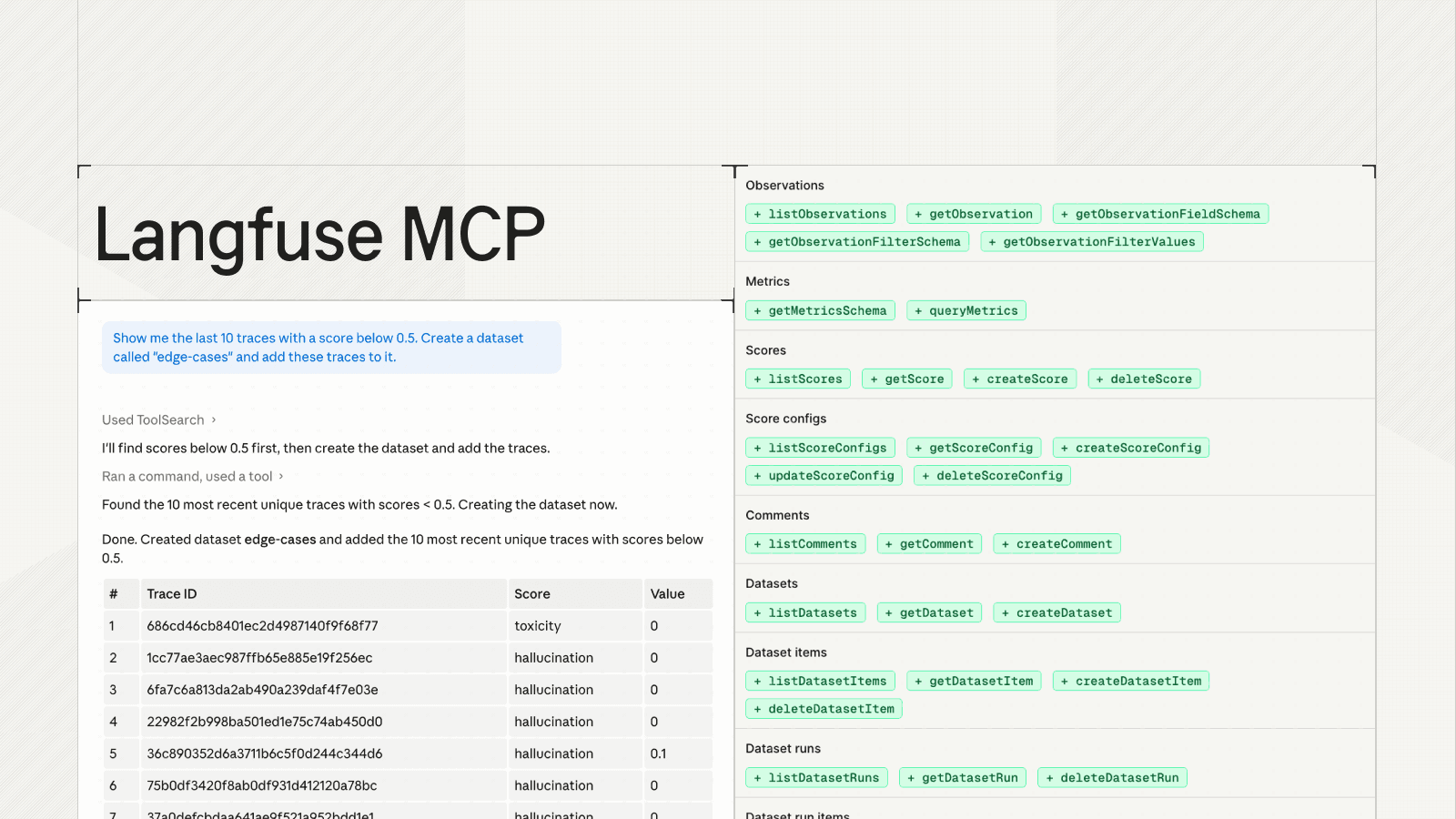 Langfuse MCP